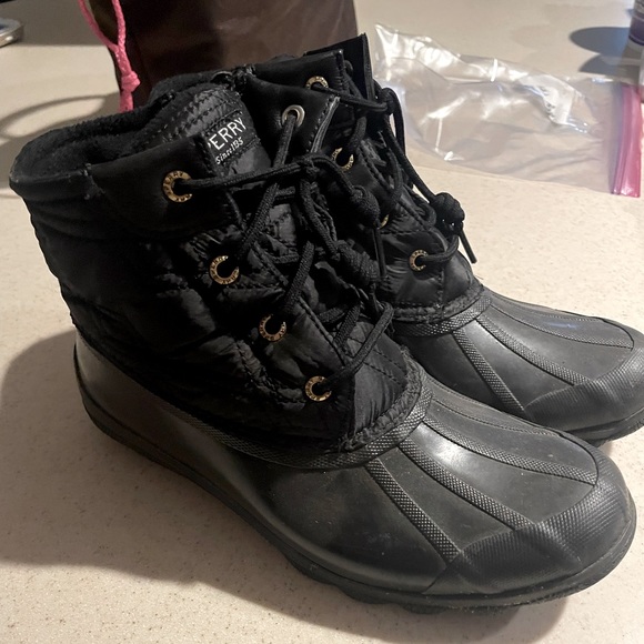 sperry duck boots poshmark
